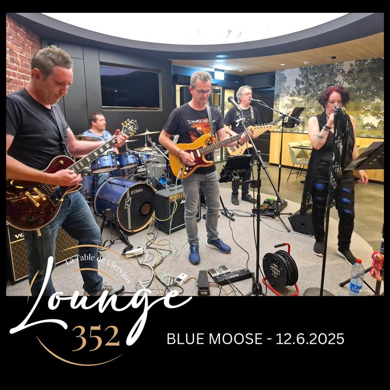 BLUE MOOSE @ LOUNGE 352 - Agenda